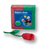 RED/Green Napkin Rose Refill - 36 napkins